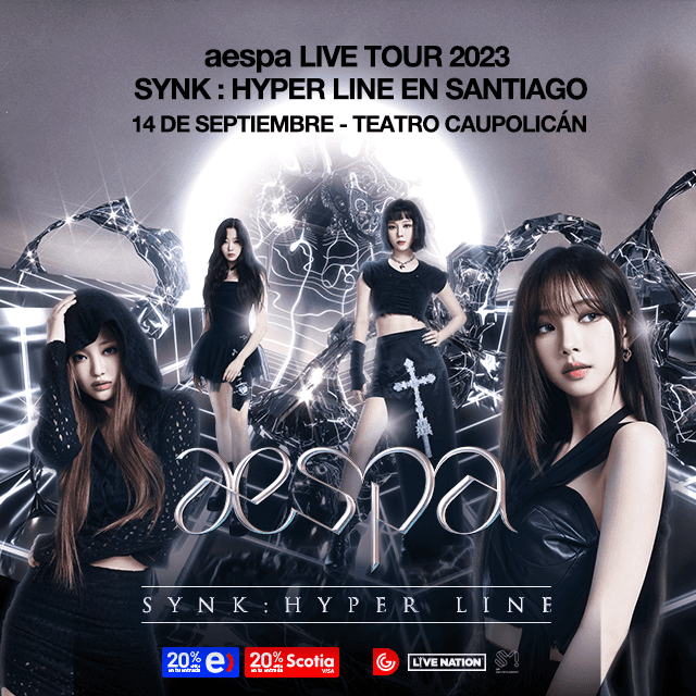 Lo que fue el primer concierto de Aespa en Chile