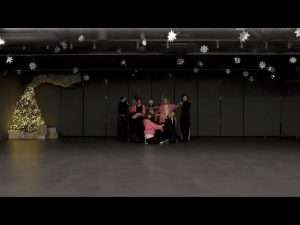 Pink Hoodie Dance Practice